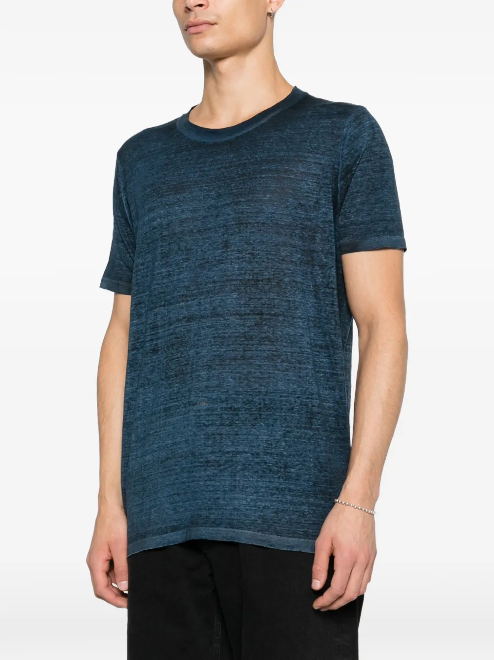  Avant Toi Round-neck T-shirt - Blue 