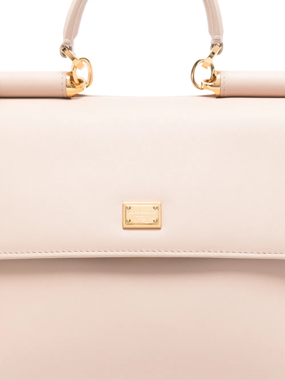 Dolce & Gabbana Kleine My Sicily kalfsleren handtas Roze
