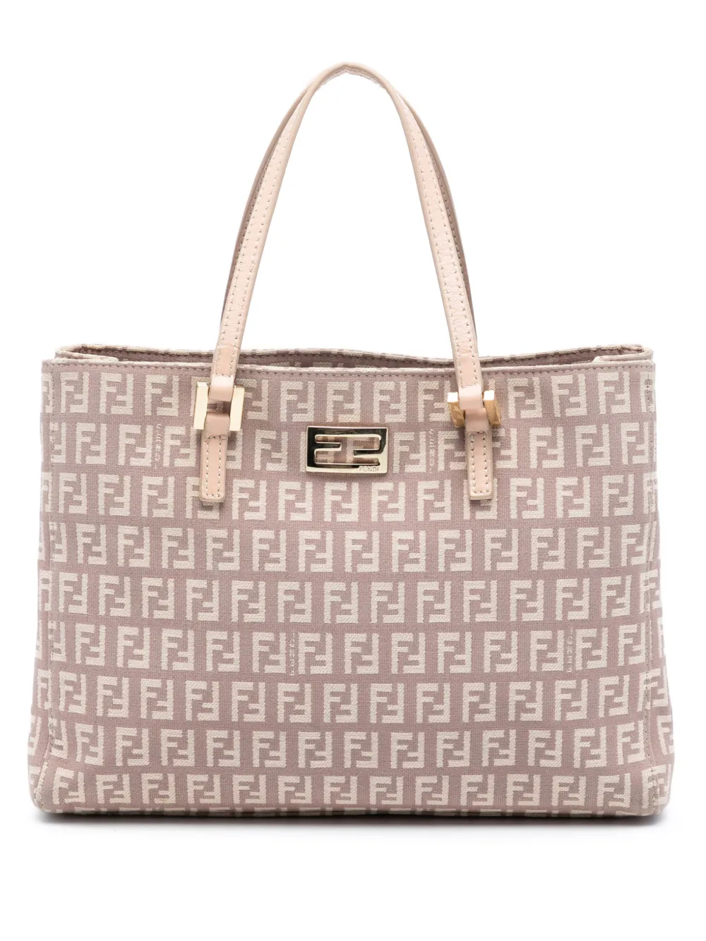 Fendi Pre-Owned 2000-2010 Small Zucchino Canvas tote bag - Rosa
