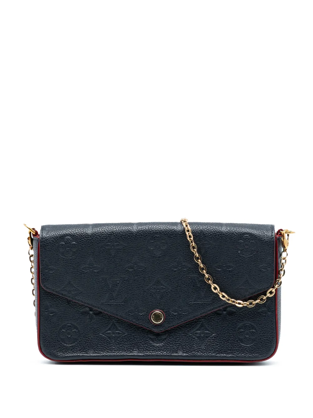 Louis Vuitton Pre-Owned 2020 Monogram Empreinte Pochette Felicie crossbody bag - Blu