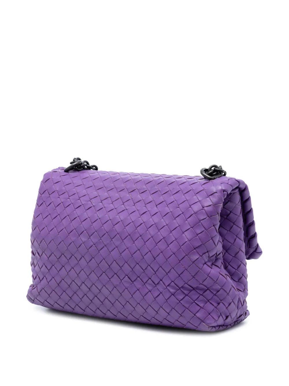 2012-2025 Medium Nappa Intrecciato Olimpia Shoulder Bag