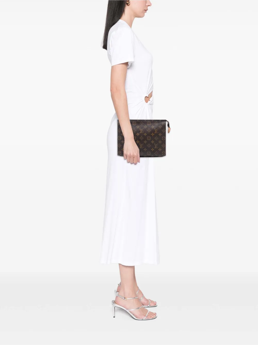 Louis Vuitton Pre-Owned 1990-2010 Monogram Toiletry Pouch 26 clutch bag - Marrone