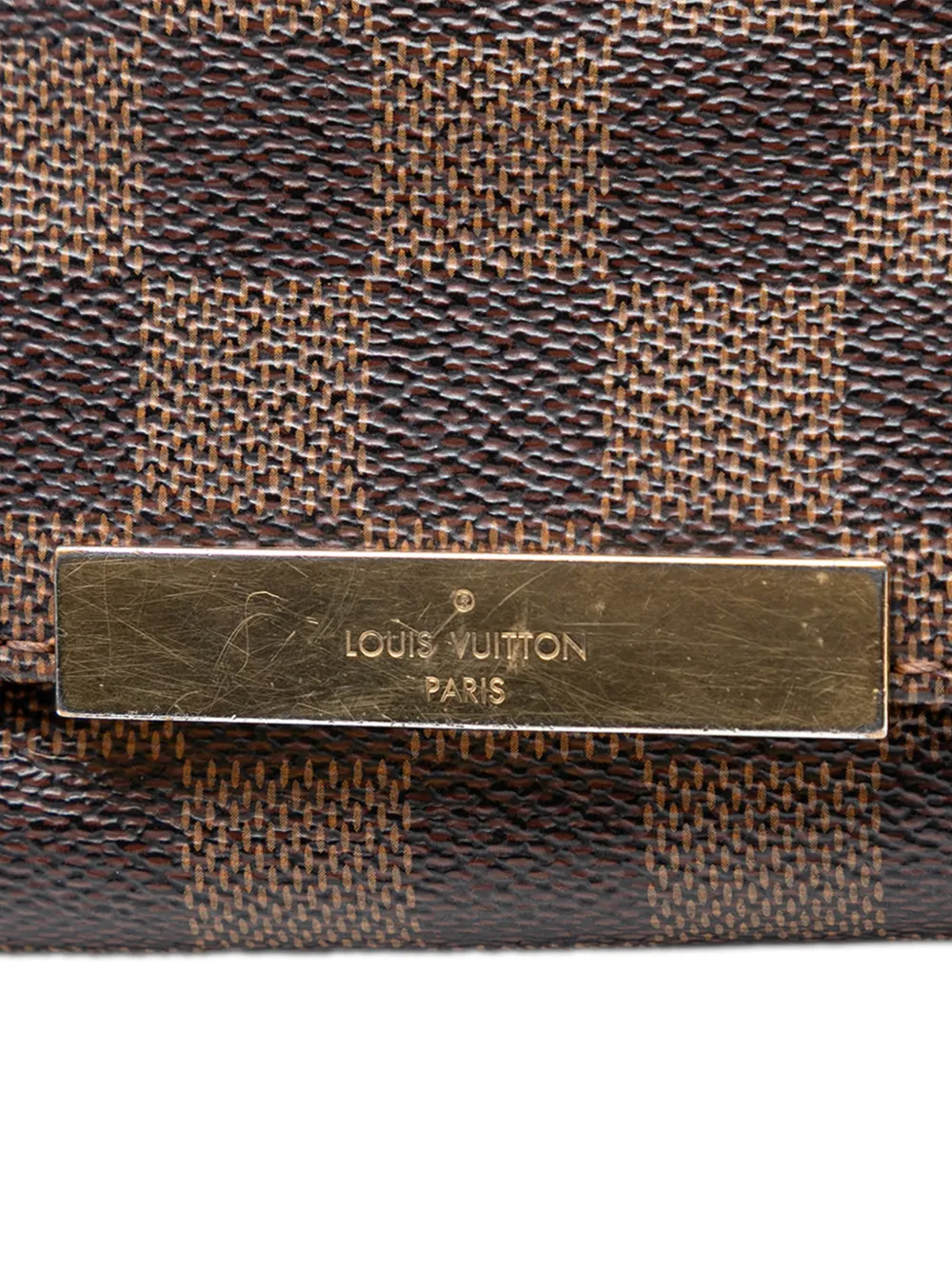 2016 Damier Ebene Favorite Pm Satchel