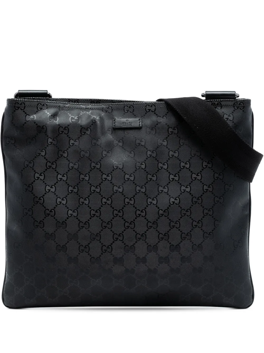 Gucci Pre-Owned 2016-2025 GG Imprime crossbody bag - Nero
