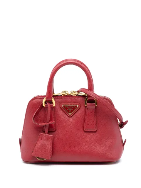 Prada Pre-Owned 2000-2013 Mini Saffiano Lux Promenade satchel