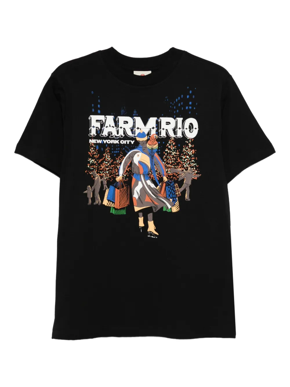 FARM Rio graphic-print T-shirt - Nero