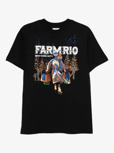 FARM Rio playera con estampado gráfico
