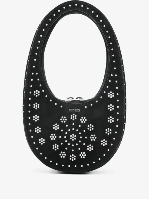 Coperni mini swipe floral-stud tote bag