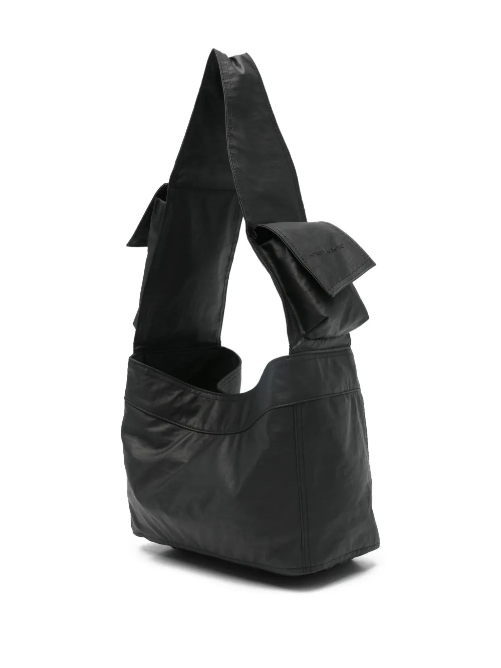 Y-3 Kleine Newspaper schoudertas Zwart