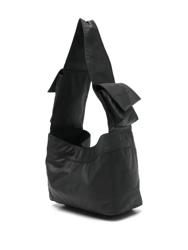 Y-3 Newspaper ショルダーバッグ S | ブラック | FARFETCH JP
