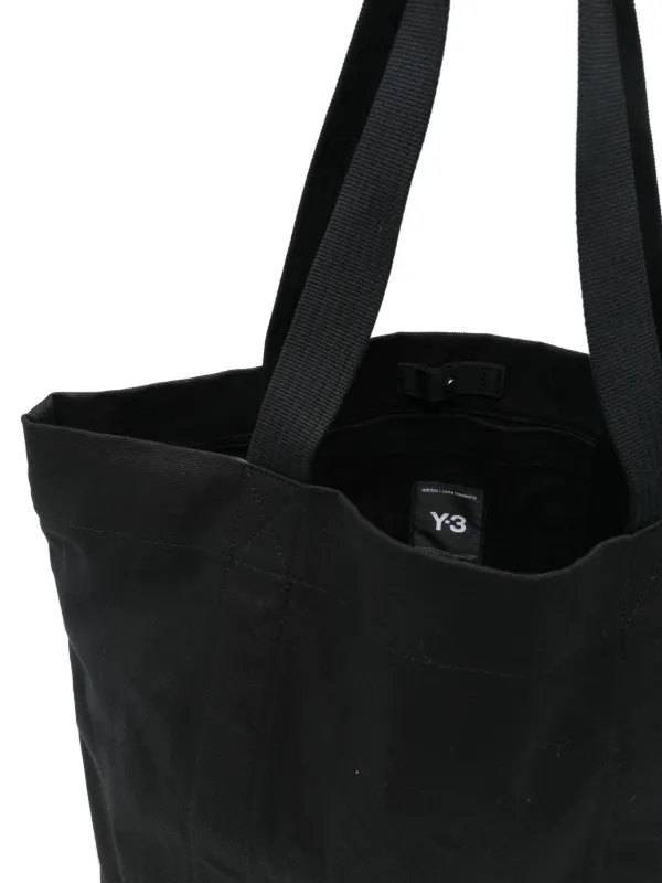 Y-3 キャンバス トートバッグ | ブラック | FARFETCH JP