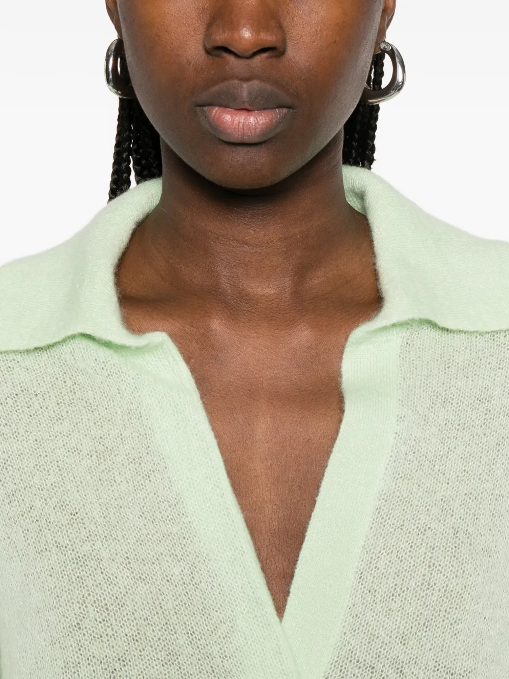 TOM FORD Trui met V-hals Groen