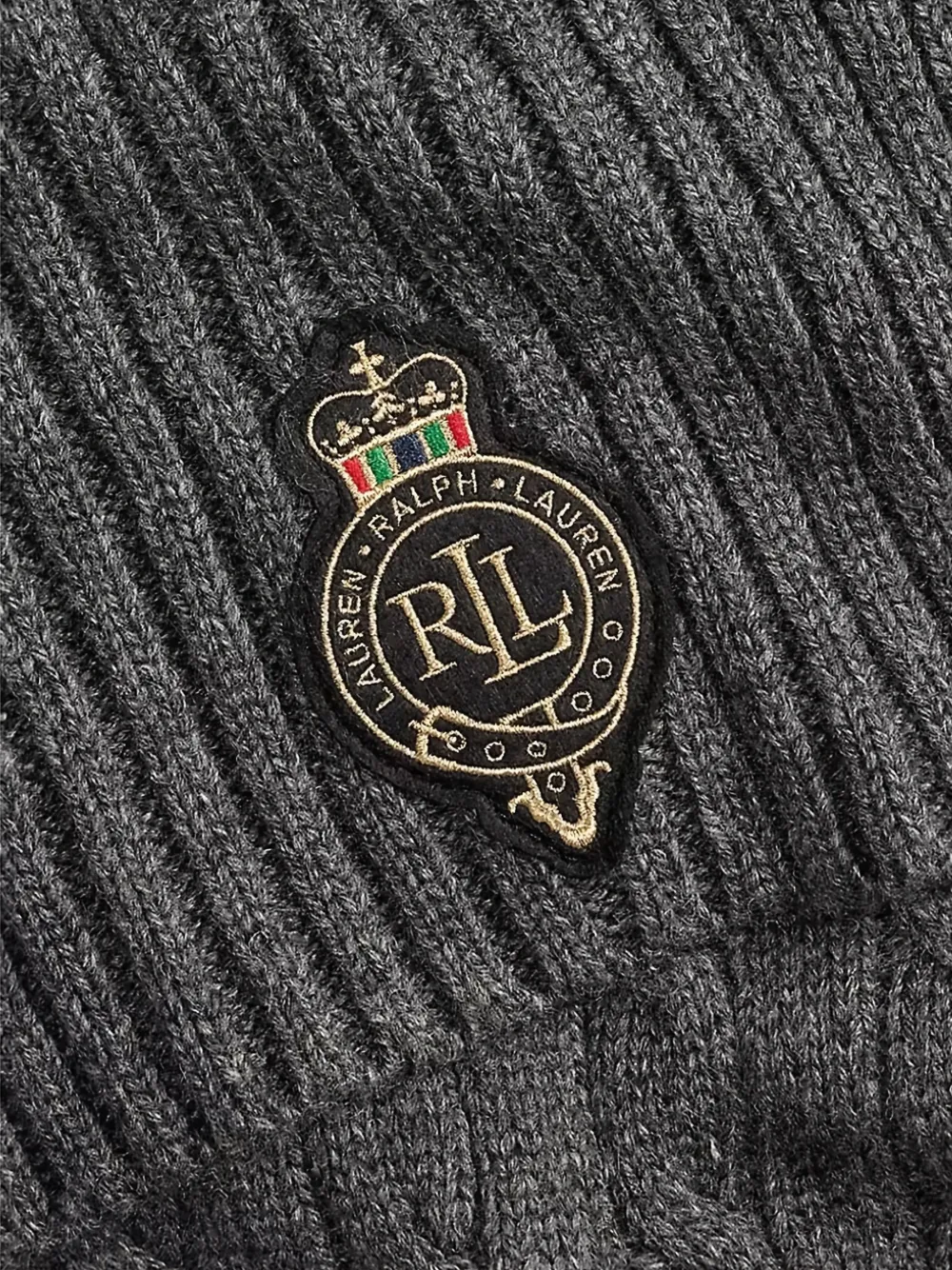 Lauren Ralph Lauren Kabelgebreide sjaal - Grijs