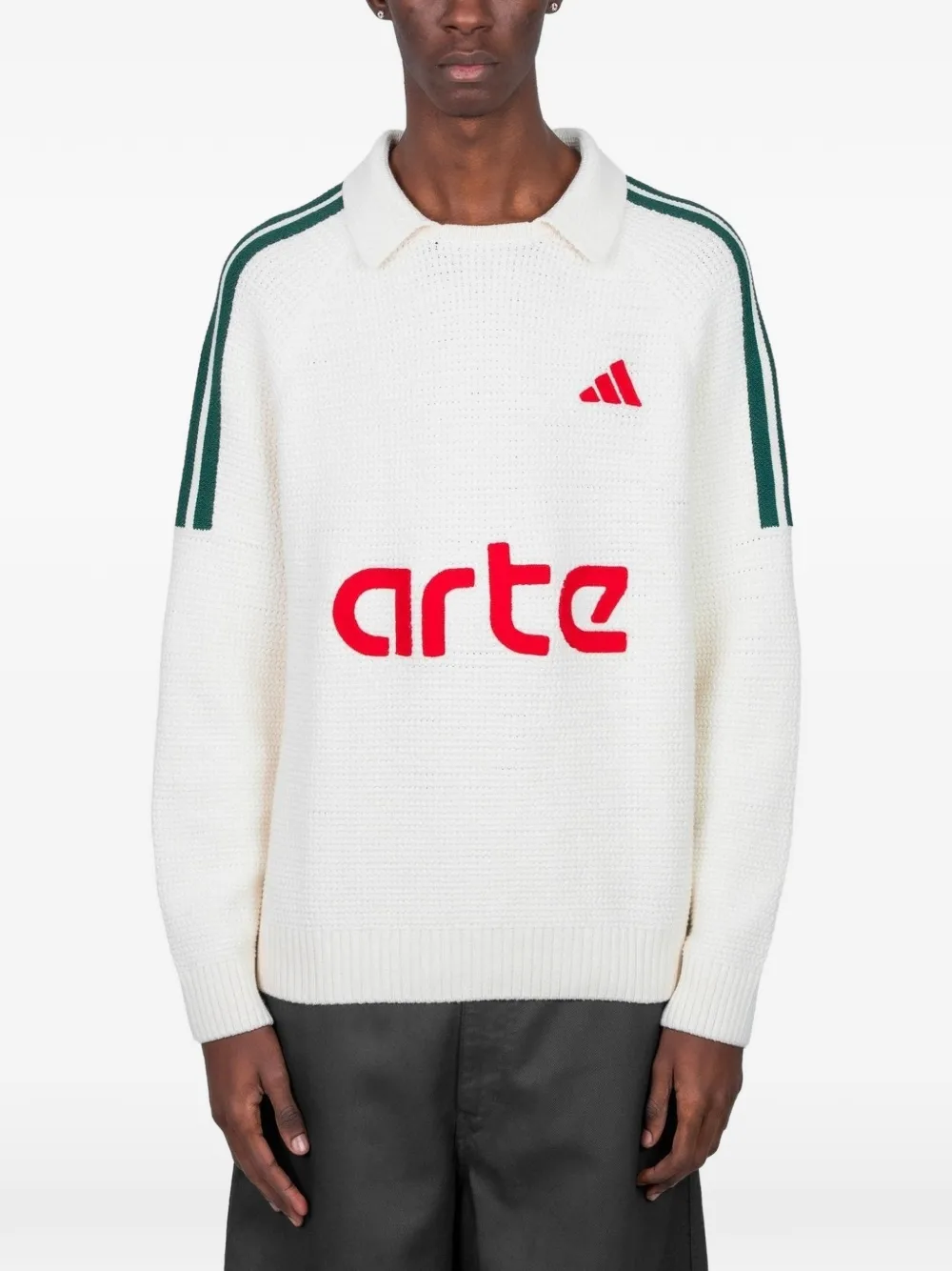 adidas x Arte Antwerp long-sleeved sweater - Nude