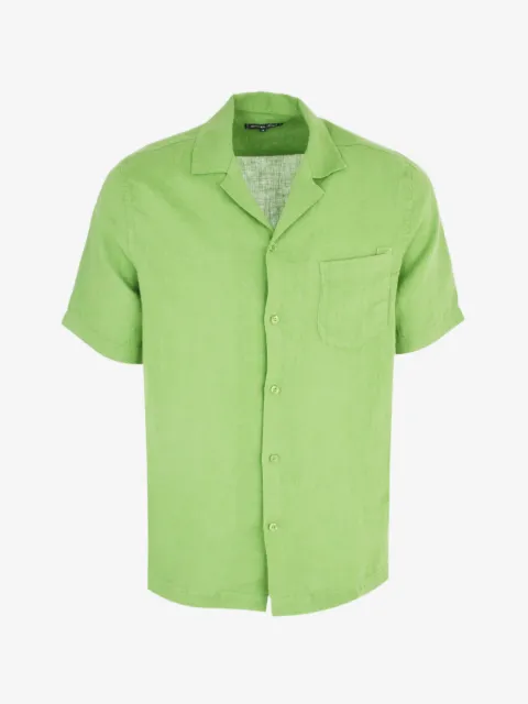 Frescobol Carioca Angelo chest-pocket short-sleeve shirt