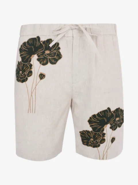 Frescobol Carioca Felipe floral-print shorts