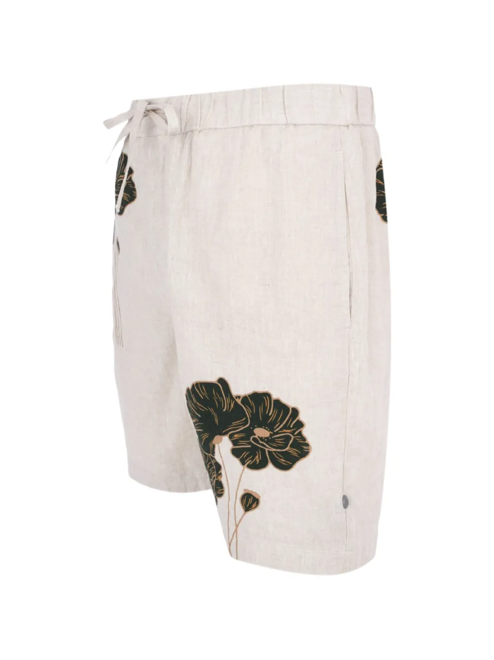 Frescobol Carioca Felipe floral-print shorts - Beige