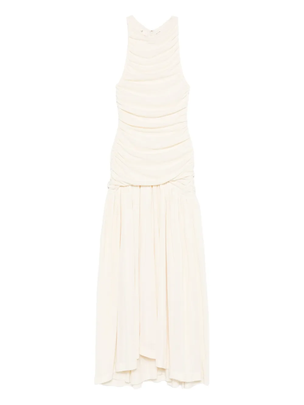 BITE Studios Evidente Shoulder midi dress - Nude