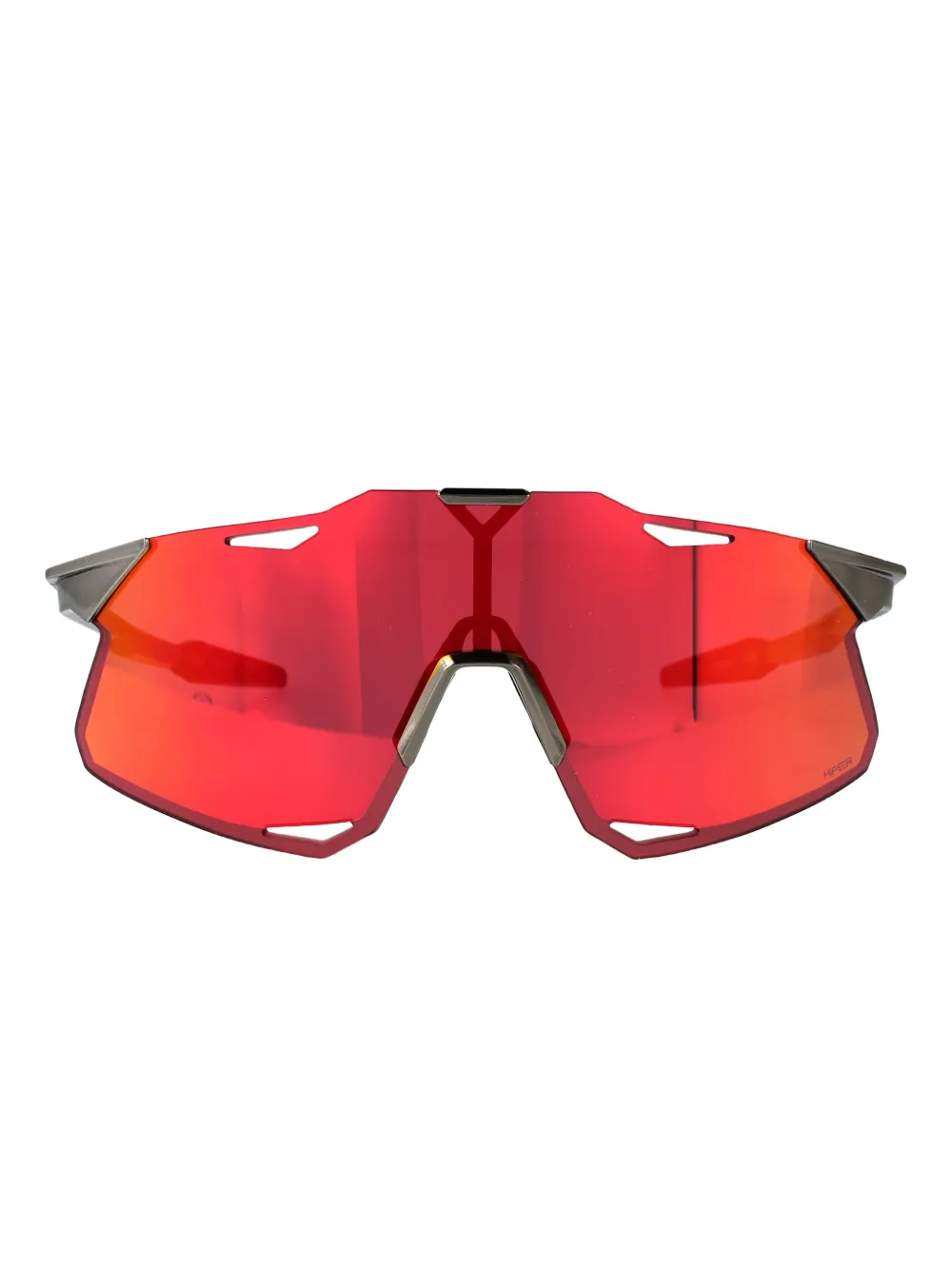 100% Eyewear hypercraft geometric-frame sunglasses | Black | Image 1