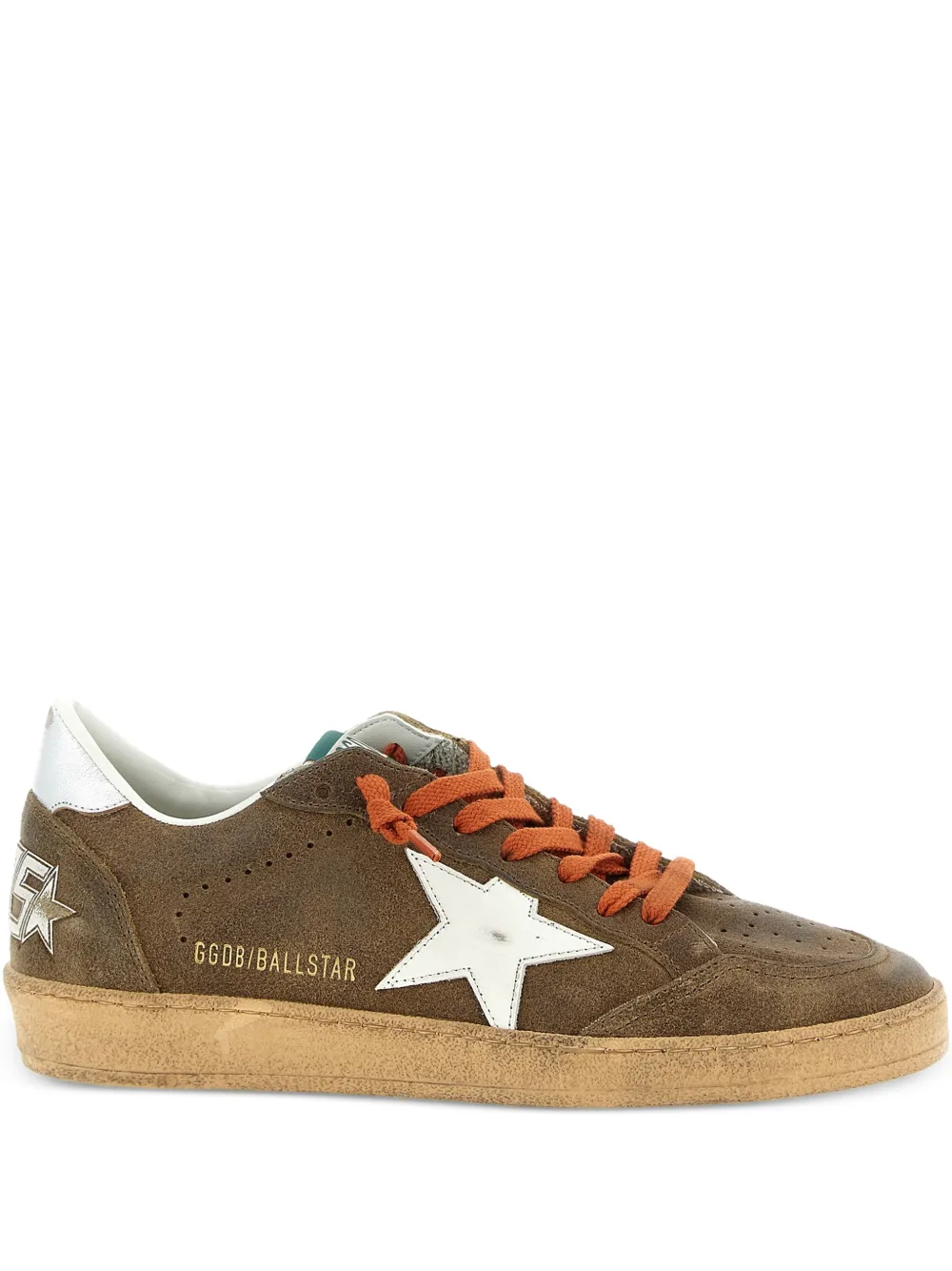 Golden Goose Ball Star contrasting sneakers - Brown