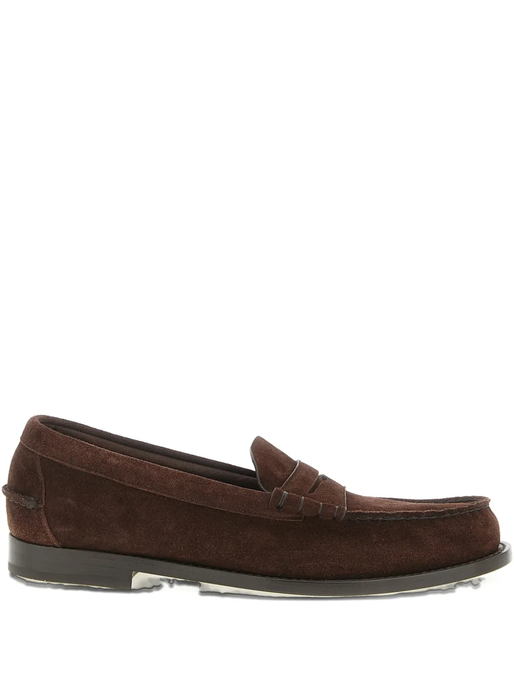 Church's Rowley calf suede loafers - Marrone