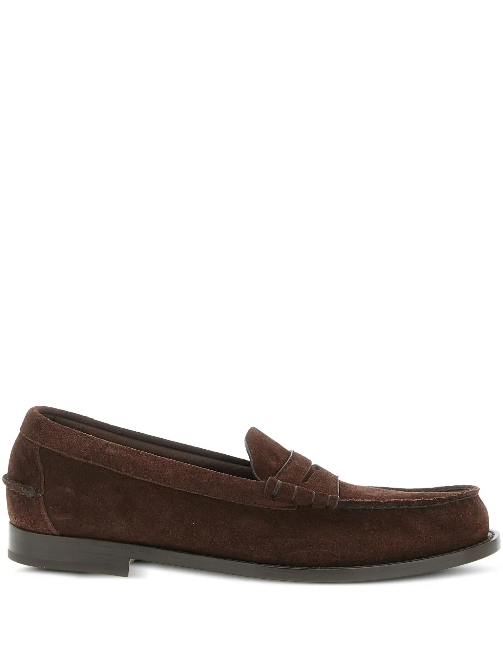 Church's Rowley calf suede loafers - Marrone
