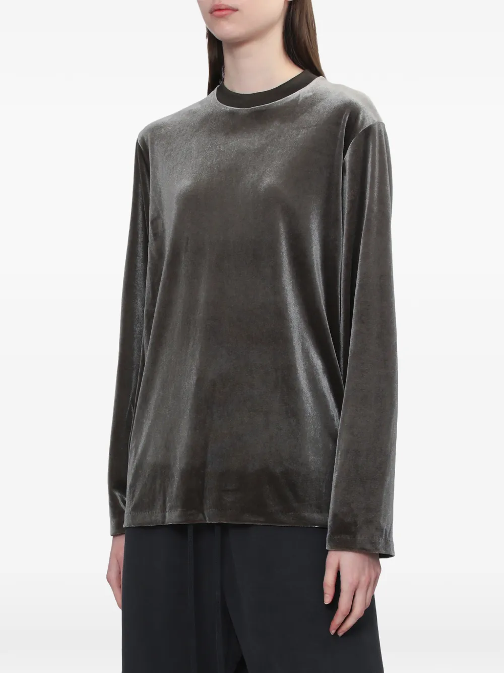  Fear Of God Essentials Long-sleeve Sweatshirt - Grey 