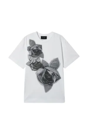 Simone Rocha フラワーディテール Tシャツ | ピンク | FARFETCH JP