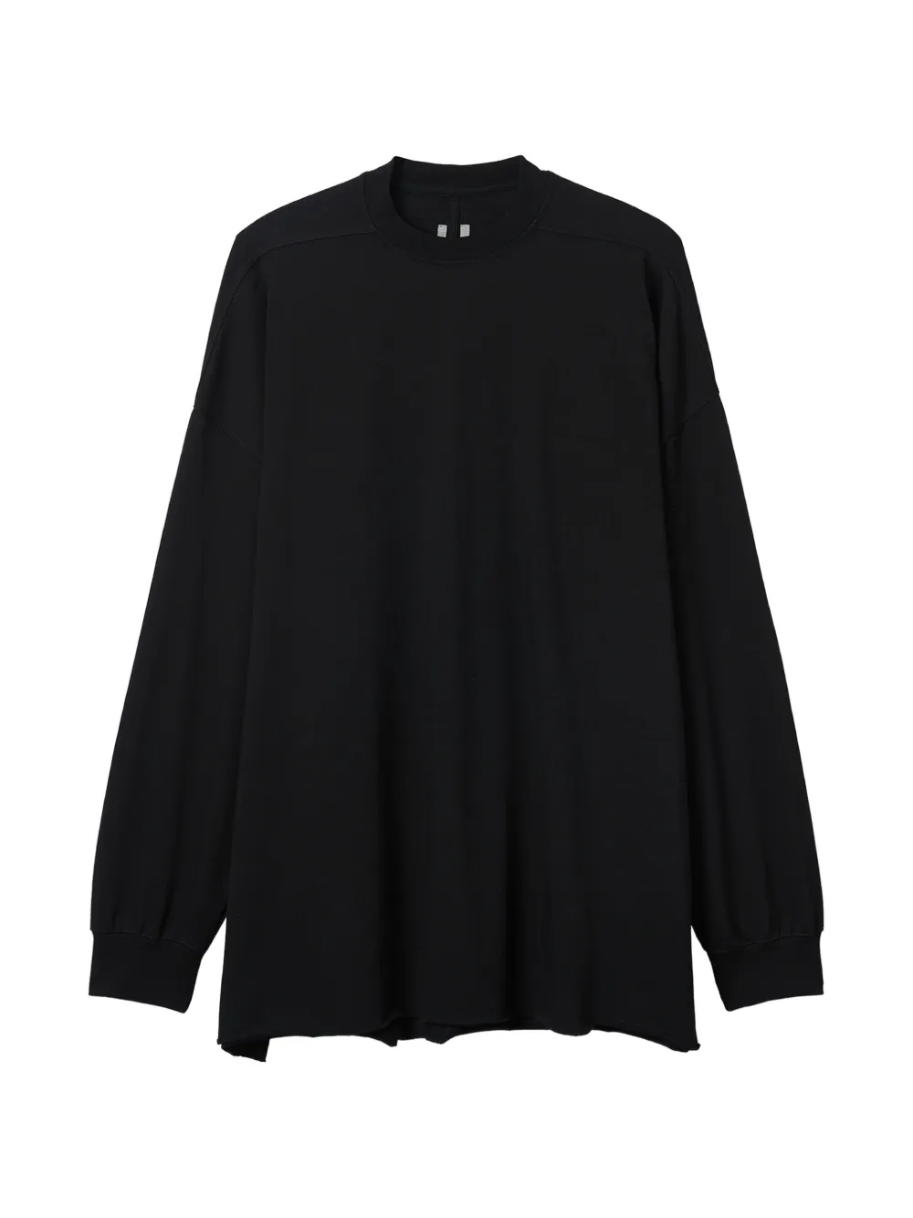 Rick Owens long sleeve crewneck sweatshirt - Nero