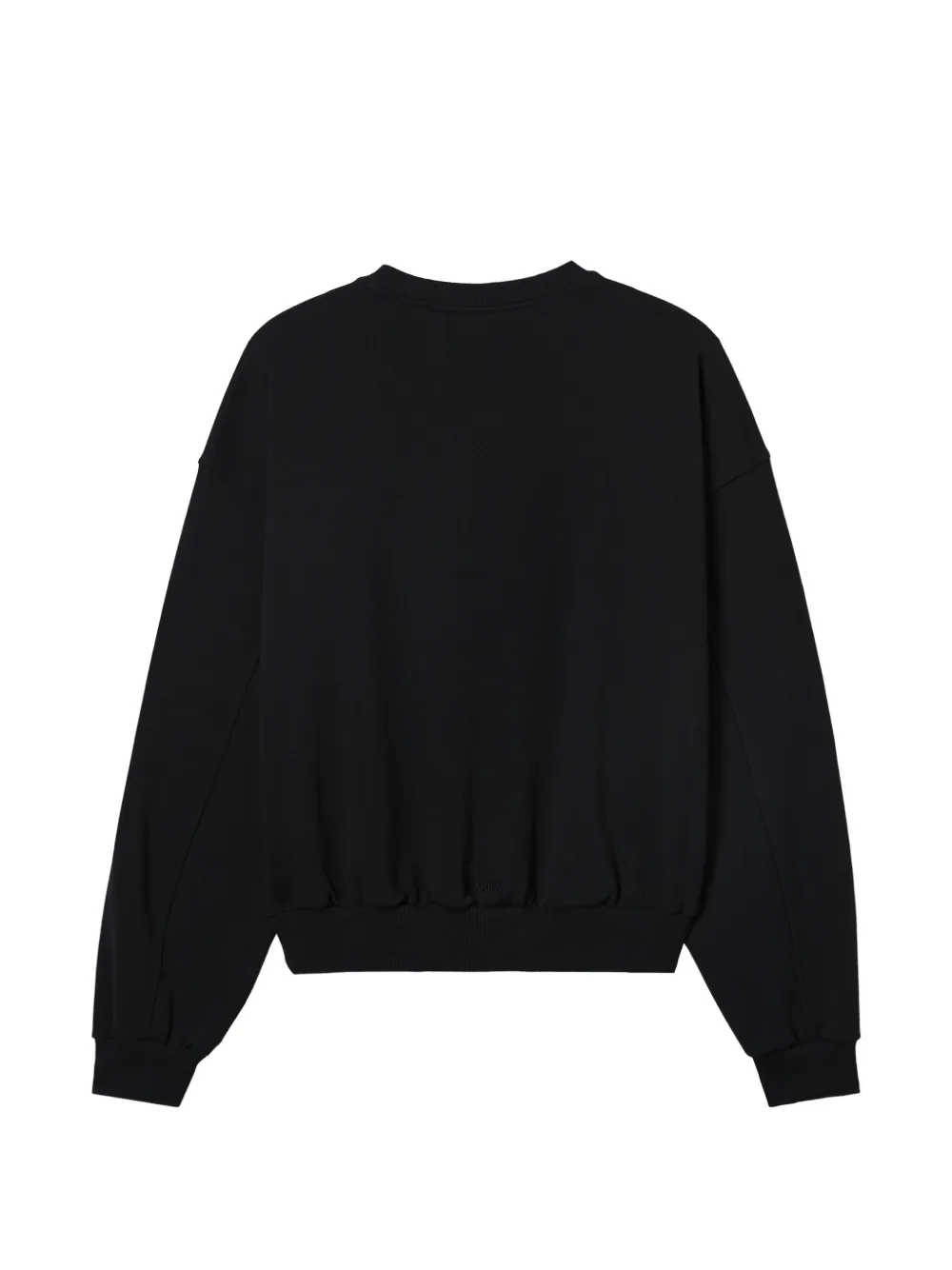  We11done Crew-neck Sweatshirt - Black 