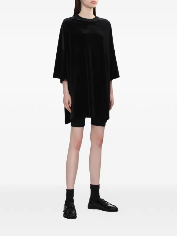 FEAR OF GOD ESSENTIALS short-sleeve Oversized Mini Dress | Black | FARFETCH ID FEAR OF GOD ESSENTIALS short-sleeve Oversized Mini Dress | Black | FARFETCH ID