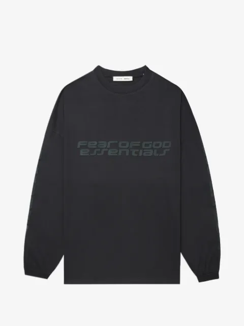 FEAR OF GOD ESSENTIALS 90' logo-print long-sleeve T-shirt