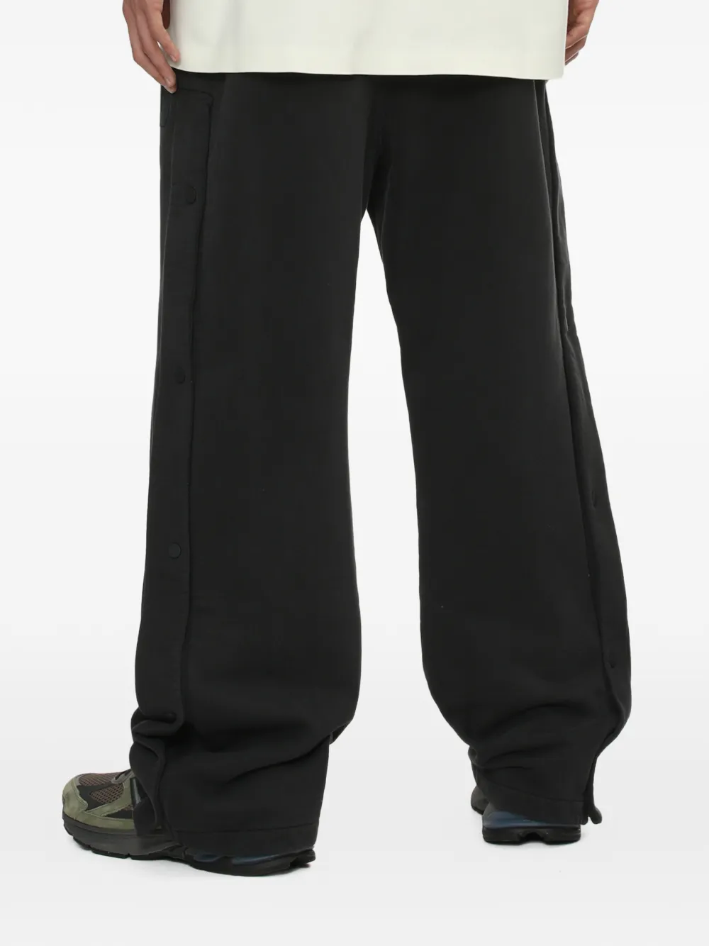 FEAR OF GOD ESSENTIALS Trainingsbroek met knoopdetail Zwart
