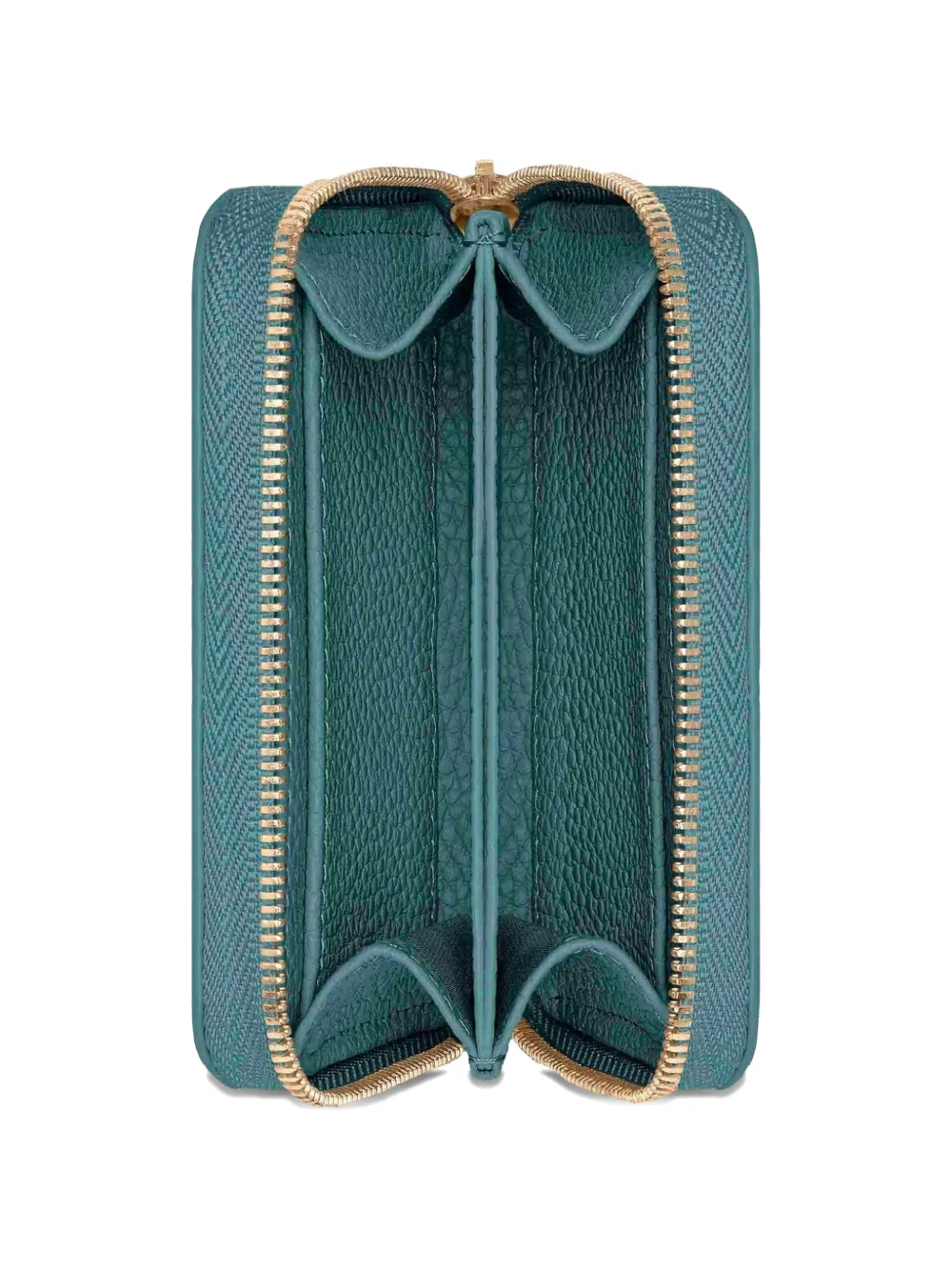 Maison De Sabre Zipped Small Leather Wallet In Blue