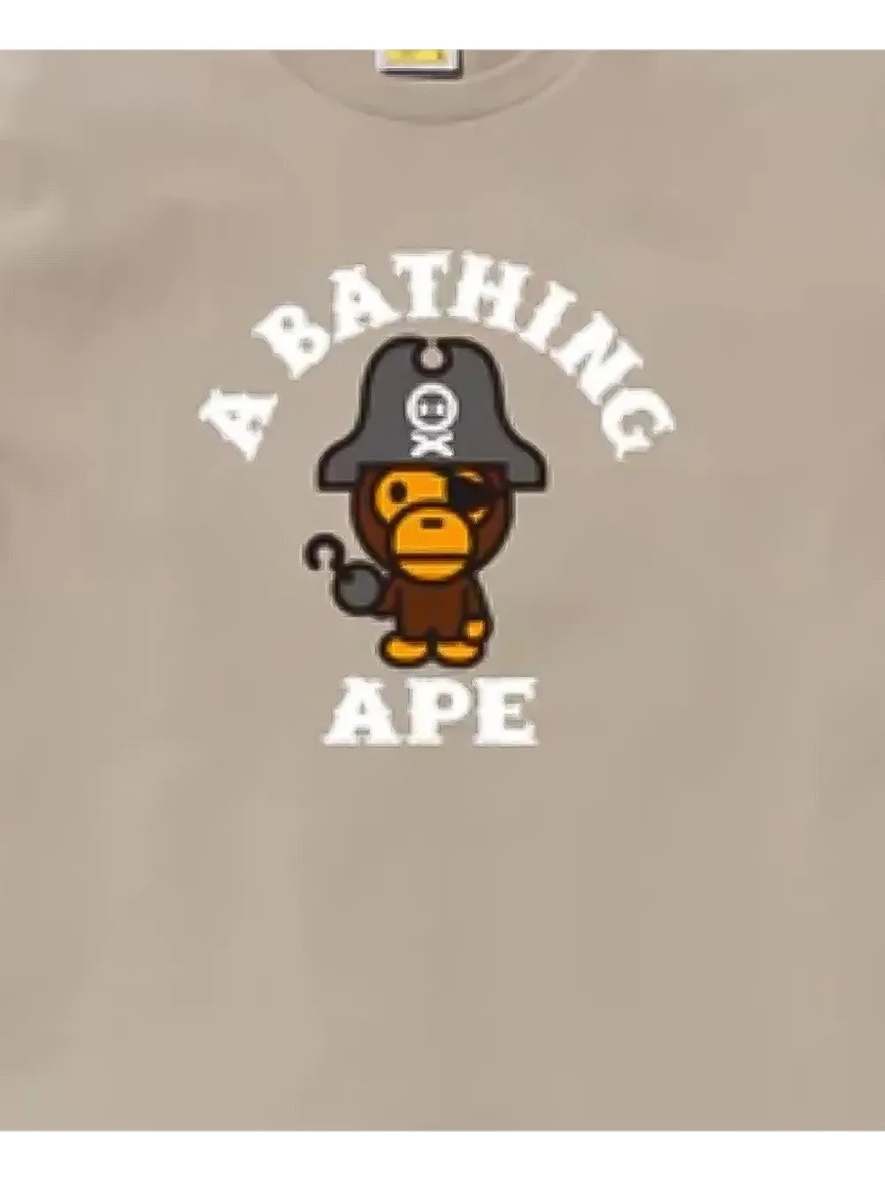 A BATHING APE Pirate Nagano T-shirt - Beige