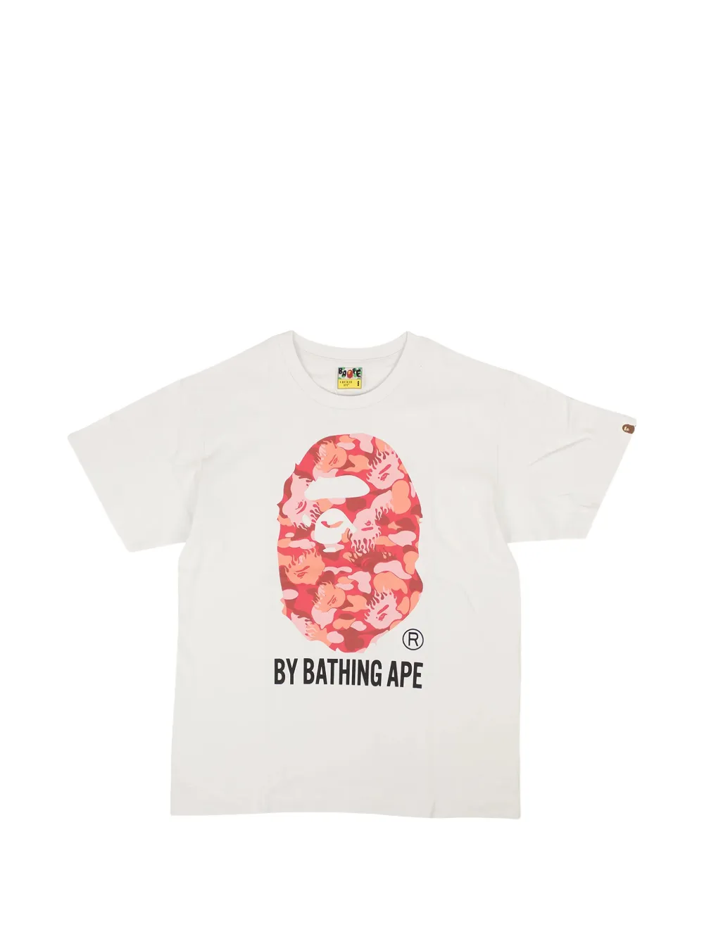 A BATHING APE® big head graphic T-shirt - Bianco