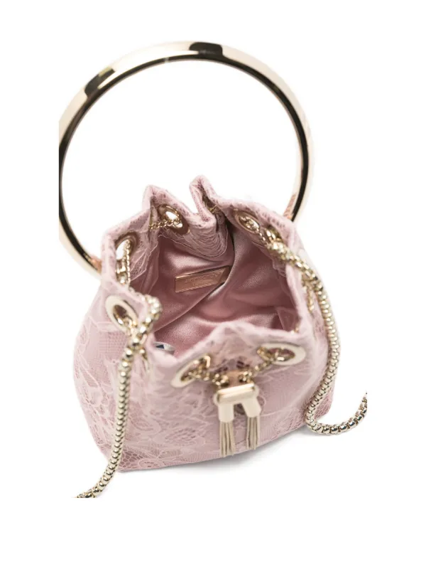 Jimmy Choo Bon Bon バケットバッグ マイクロ | ピンク | FARFETCH JP