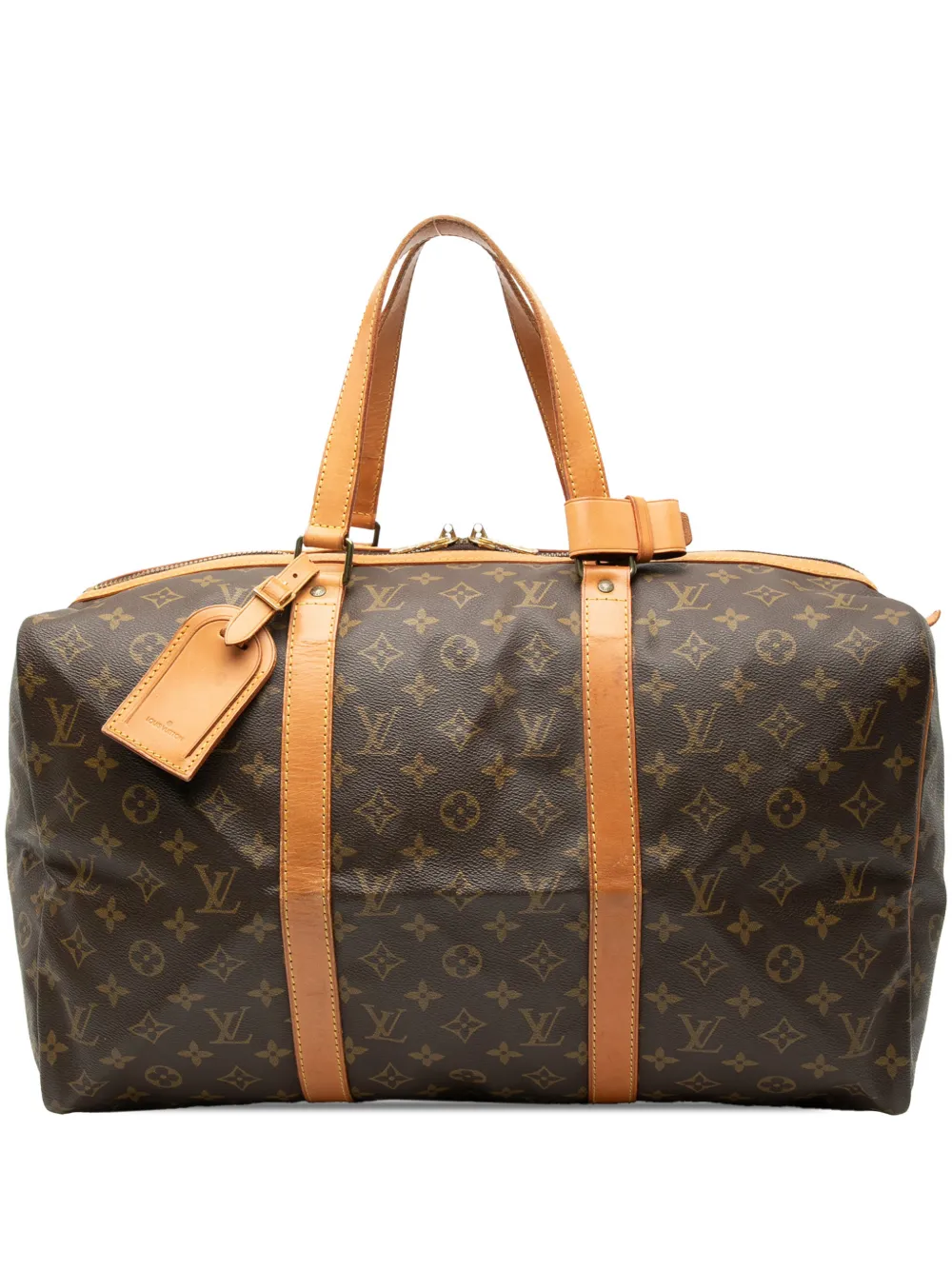 Louis Vuitton Pre-Owned Borsa da viaggio Sac Souple 45 con monogramma XX secolo - Marrone