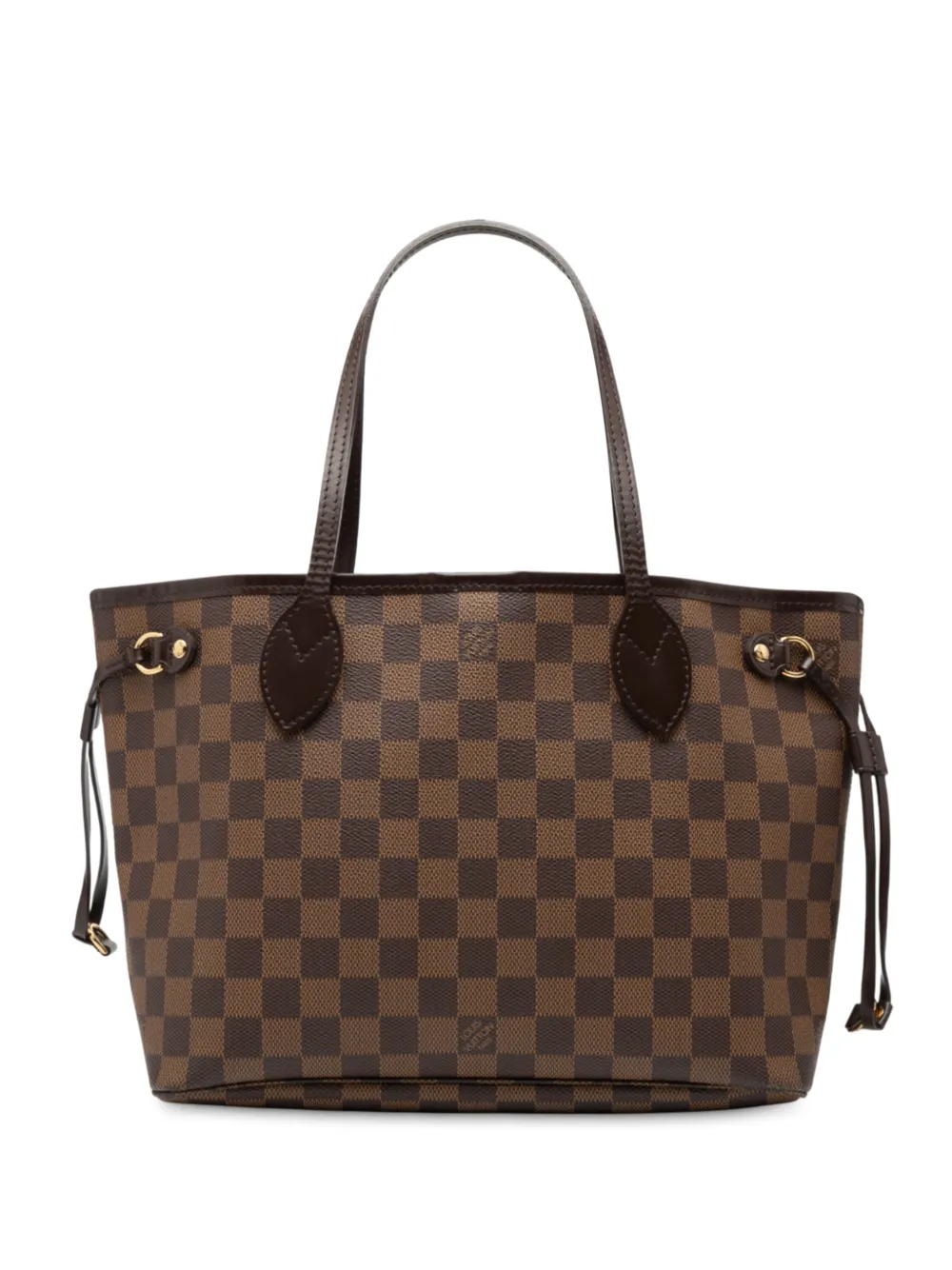 Louis Vuitton Pre-Owned 2008 Damier Ebene Neverfull PM tote bag - Marrone
