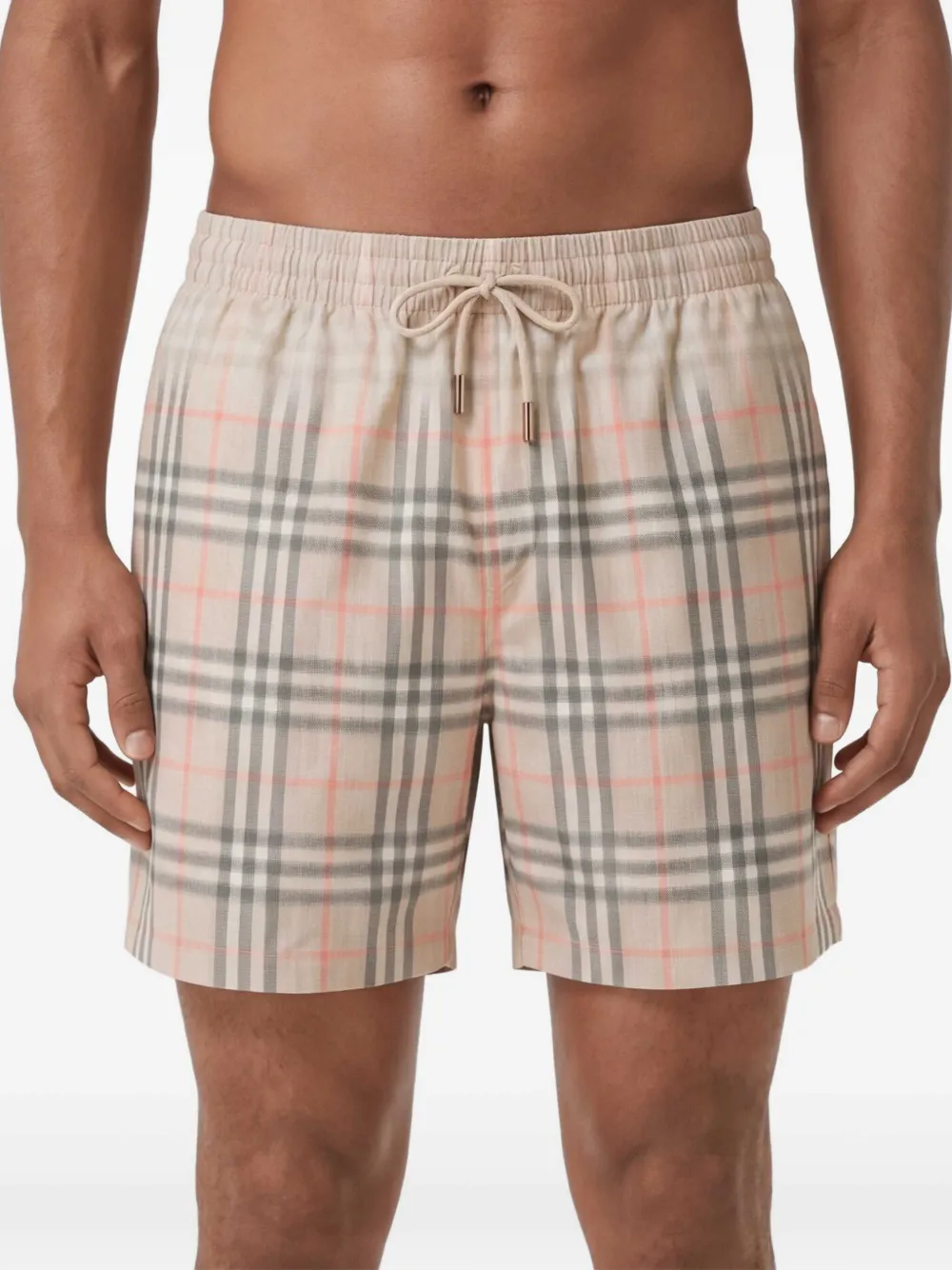 Burberry Check zwembroek Beige