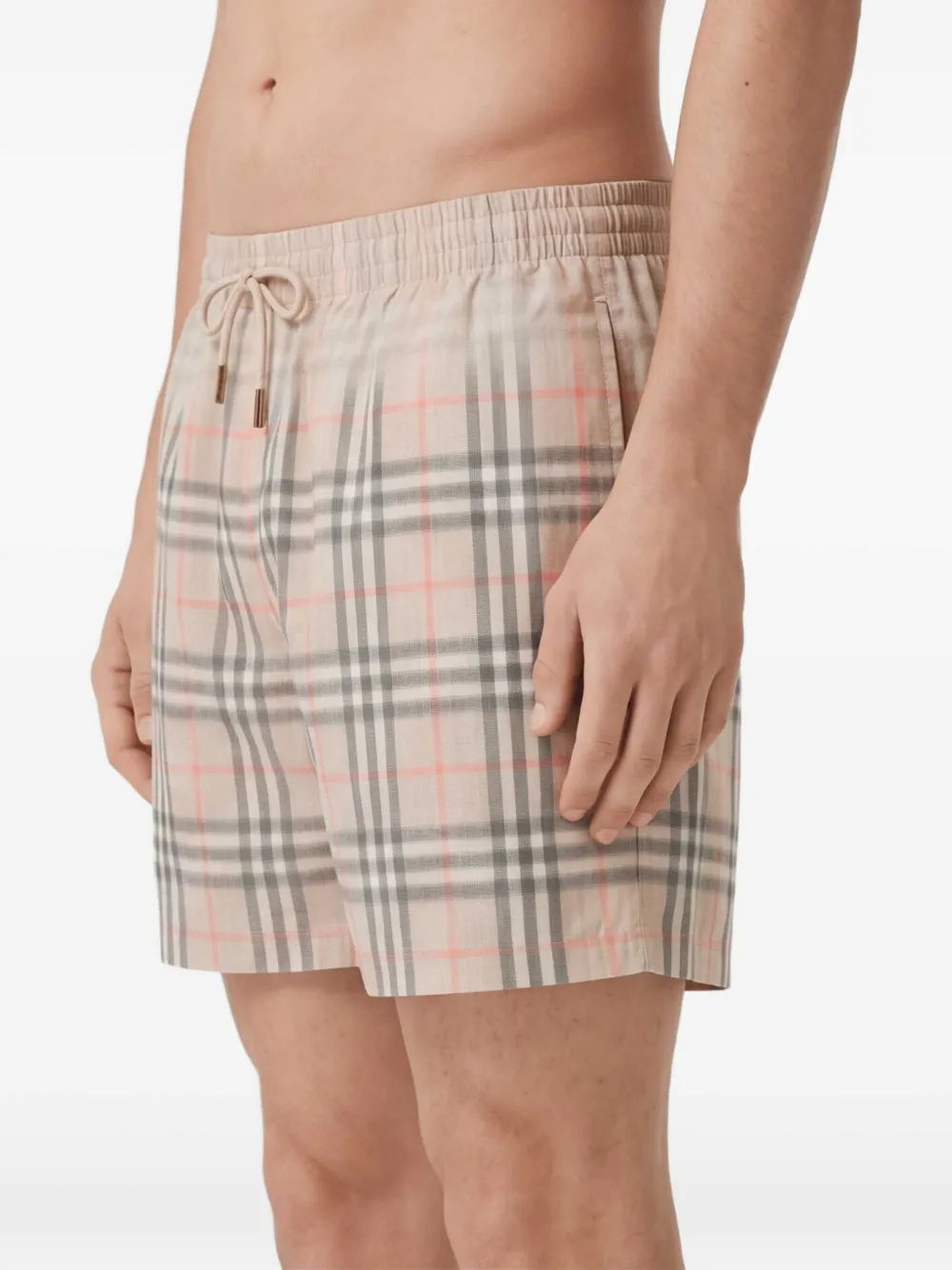 Burberry Check zwembroek Beige