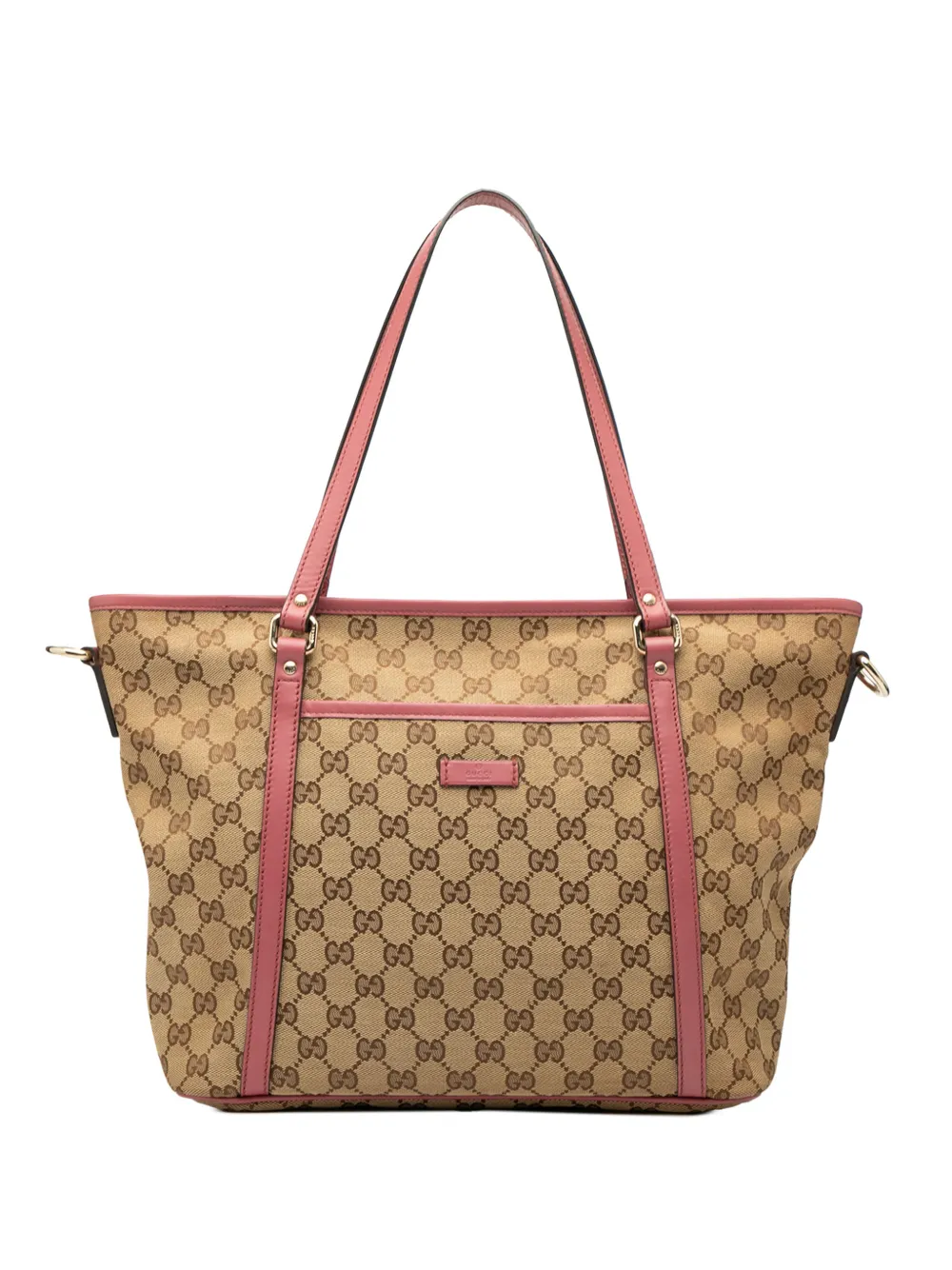 Gucci Pre-Owned 2000-2015 GG Canvas Convertible Joy Tote satchel - Marrone