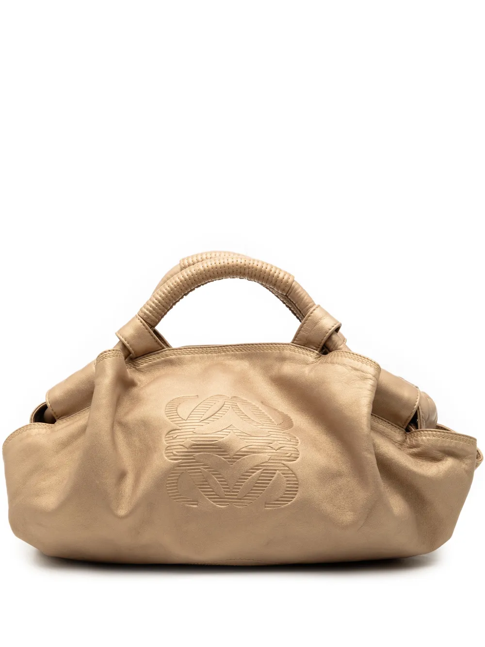 Loewe Pre-Owned 2009 Metallic Nappa Aire hobo bag - Gold