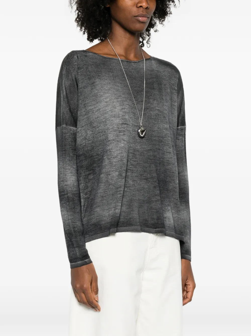  Avant Toi Long-sleeve Top - Grey 
