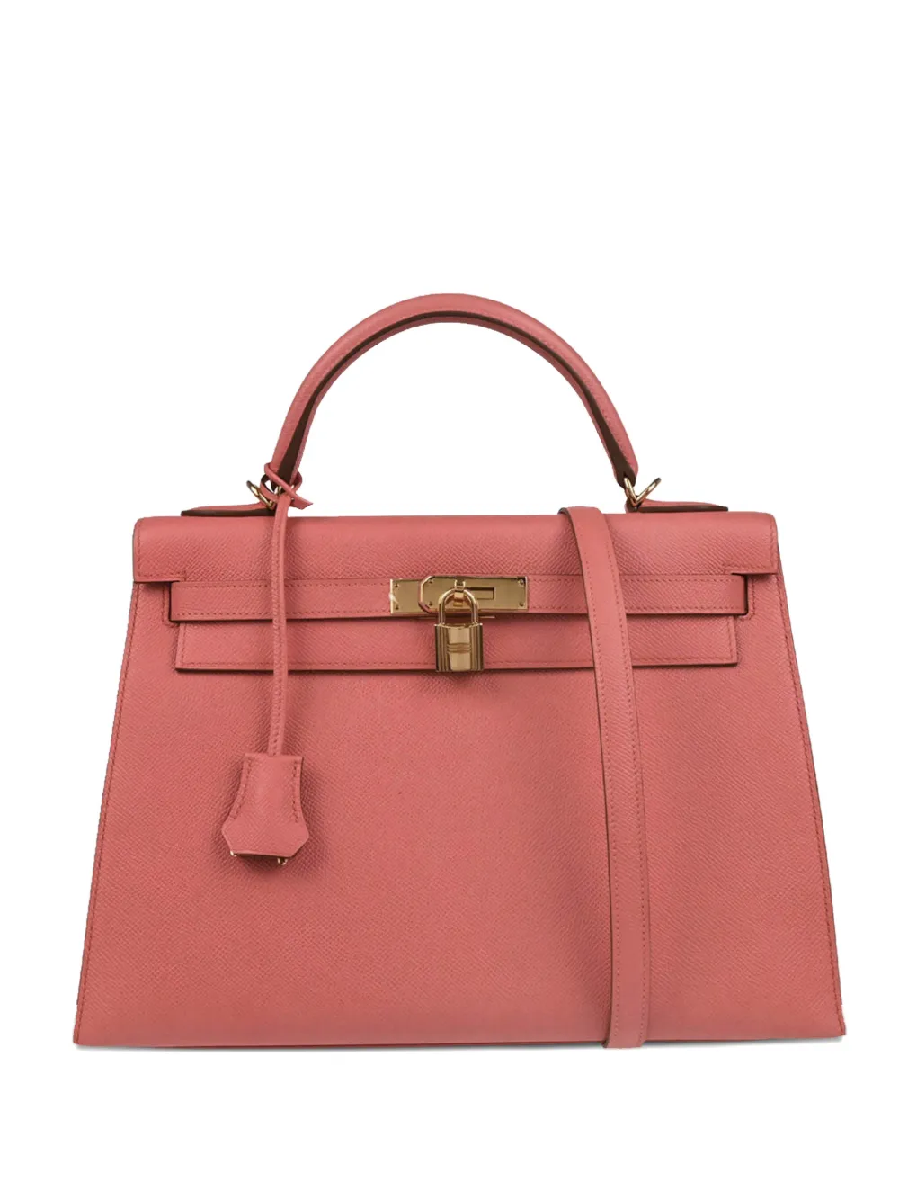 Hermès Pre-Owned Borsa tote Kelly Sellier 32 in pelle Epsom 2014 - Rosa