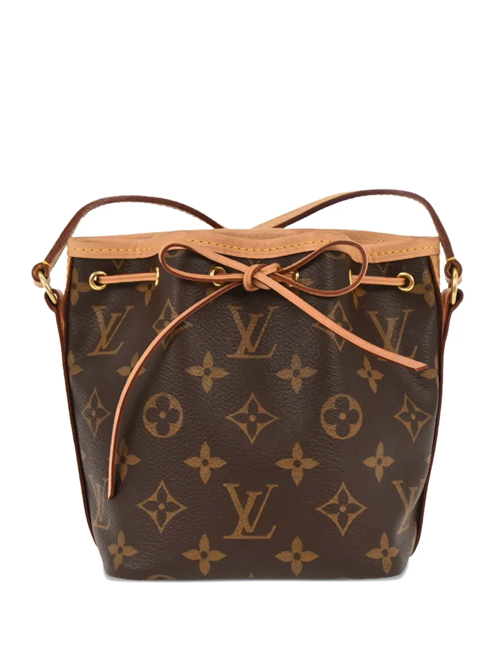 Louis Vuitton Pre-Owned Borsa a secchiello Noe Monogram nano 2019 - Marrone