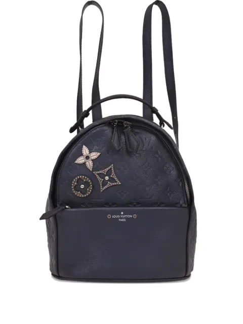 Louis Vuitton Pre-Owned 2017 Sorbonne Monogram appliqué backpack