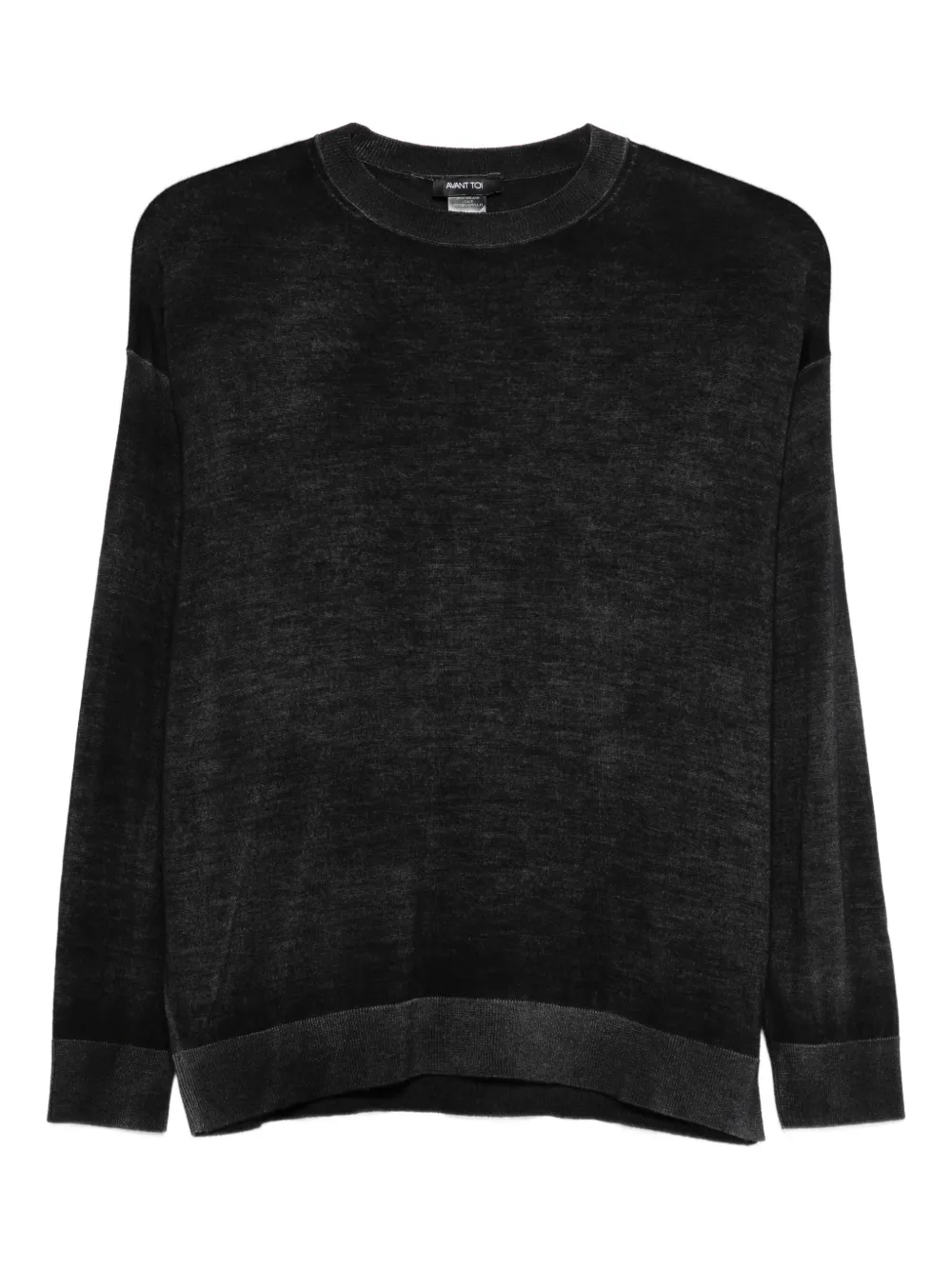 Avant Toi crew-neck top - Nero
