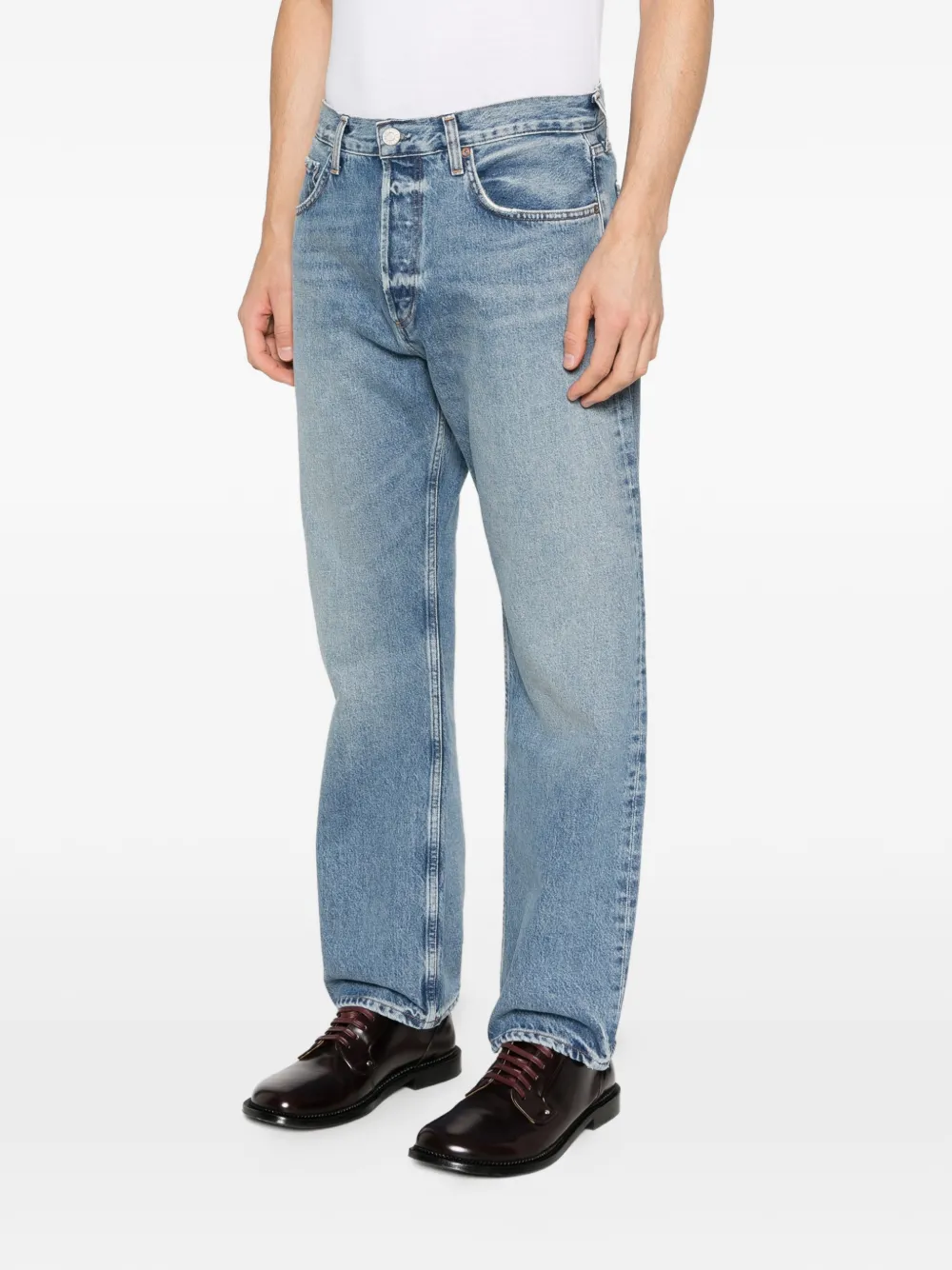  Agolde Magnus Button Jeans - Blue 