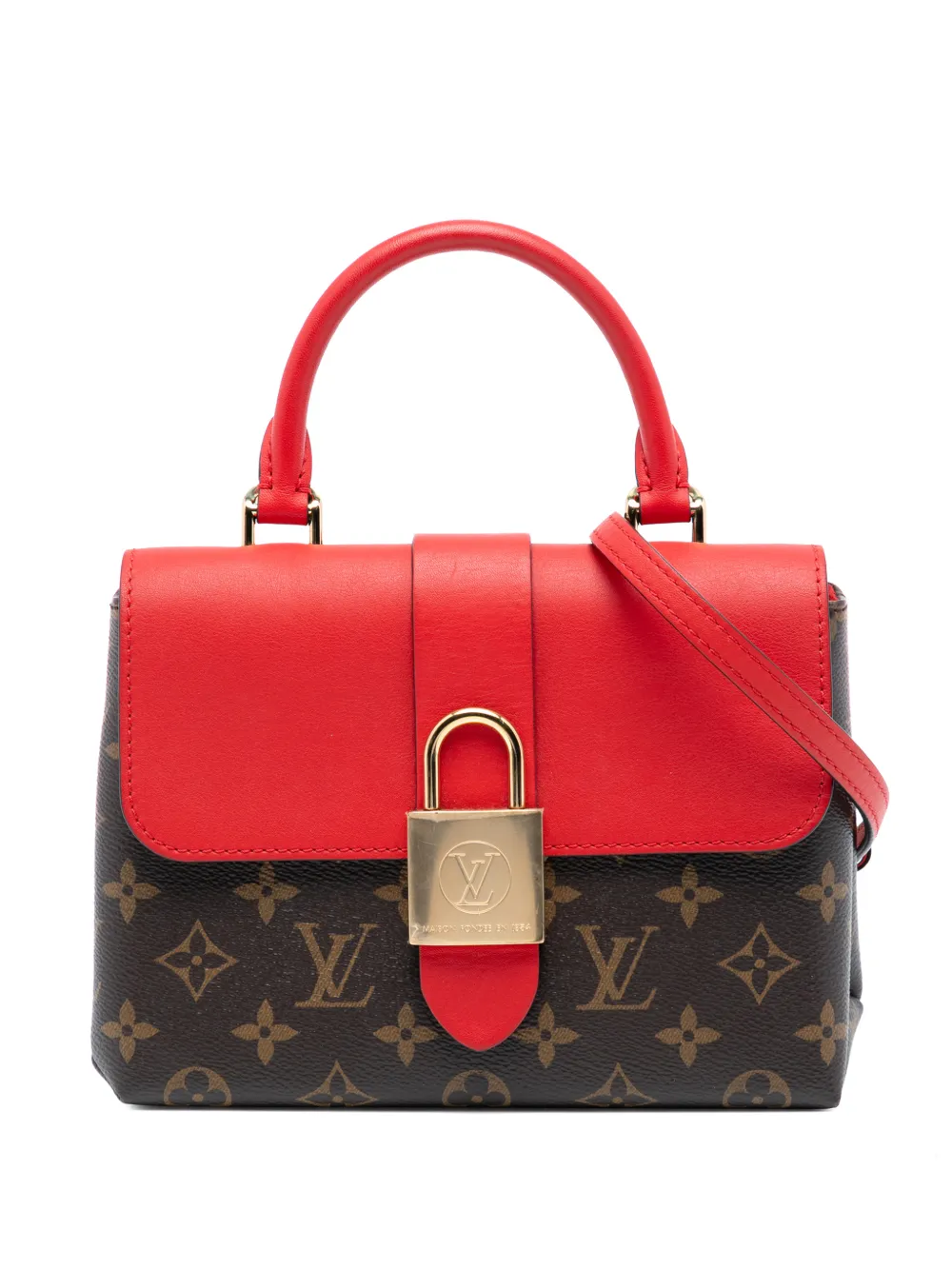 Louis Vuitton Pre-Owned 2019 Monogram Locky BB satchel - Marrone